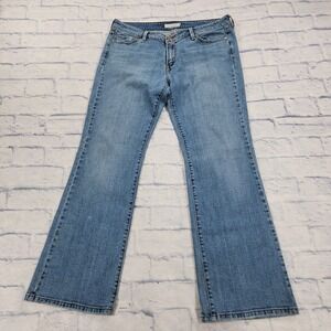 Levis 545 Low Boot Cut WOMENS SIZE 14 Medium Wash Western Jeans Y2K
